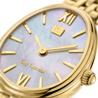 Guy Laroche GL LAU Gold-Plated White MOP Dial Women’s Watch