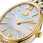 Guy Laroche GL LAU Two-Tone White MOP Dial Women’s Watch