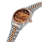 Guy Laroche GL ROS-L Two-Tone Tiger Eye Dial Women’s Watch