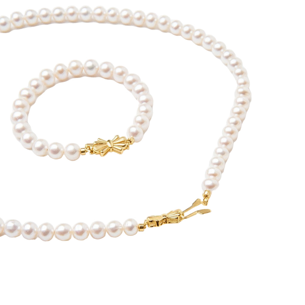 Bronzallure Cultured Freshwater Pearl White Bronzallure Cultured Freshwater Pearl White