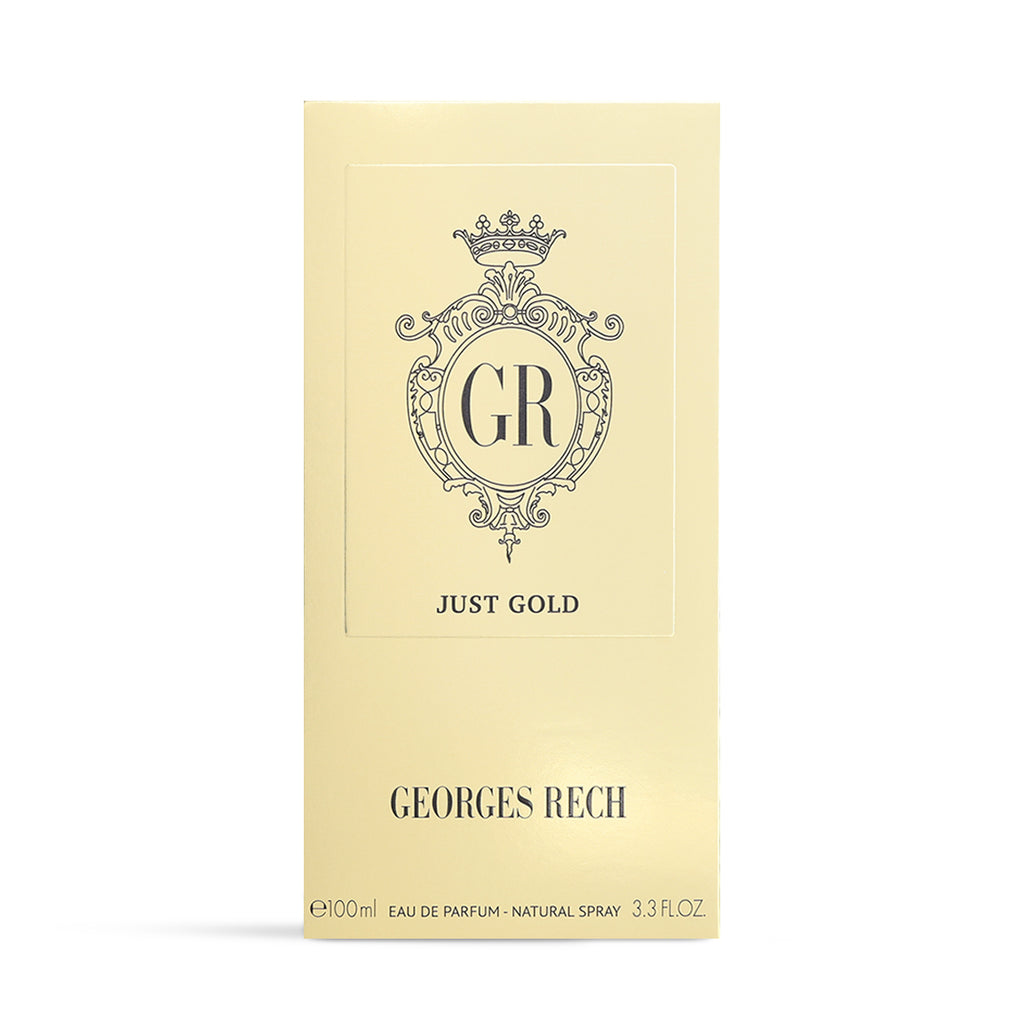 Georges Rech Just Gold Eau de Toilette for Women 100ml, available for online purchase at Paris Gallery Qatar