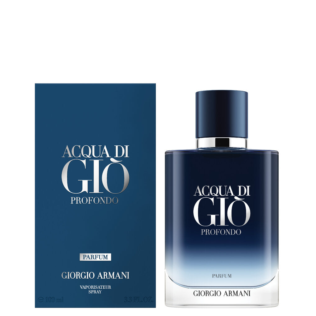 Giorgio Armani Acqua Di Gio Profondo Parfum 100ml men fragrance luxury aquatic scent Qatar Shop Now Online