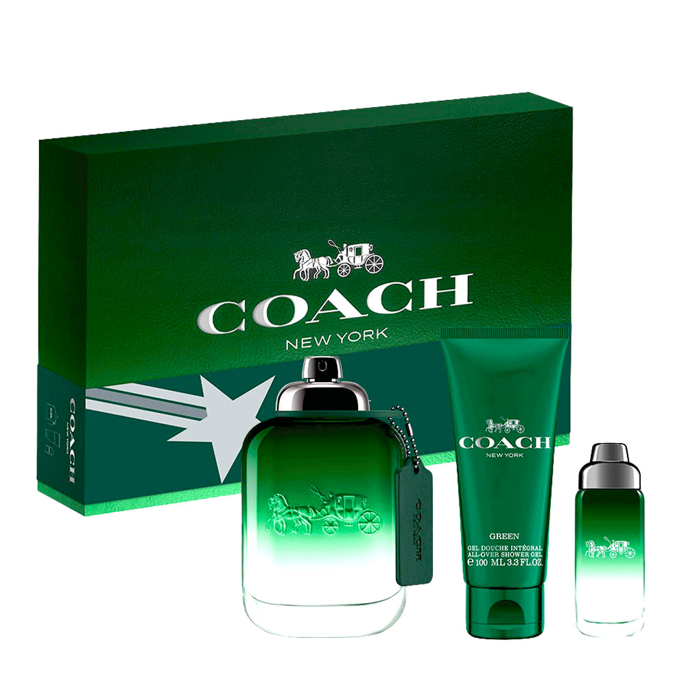 Coach Green Set EDT