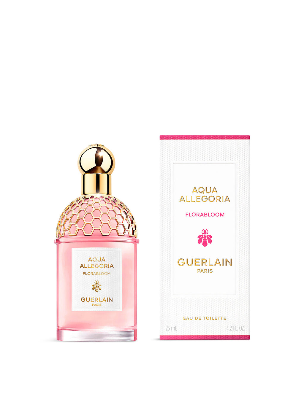 Guerlain Aqua Allegoria Florabloom Forte Eau de Toilette 125ml fresh floral fragrance at Paris Gallery Qatar