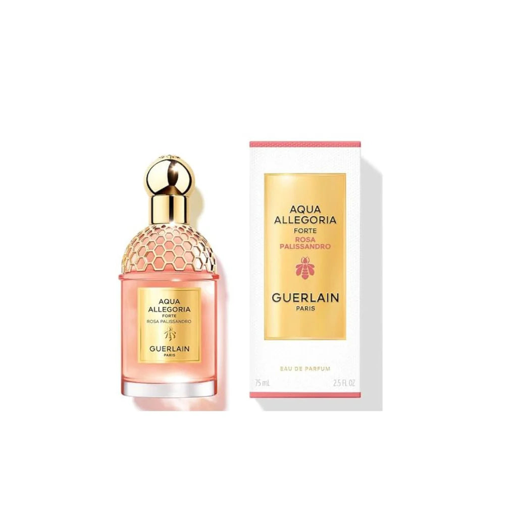 Guerlain Aqua Allegoria Forte Rosa Palissandro Eau de Parfum 75ml floral woody fragrance bottle