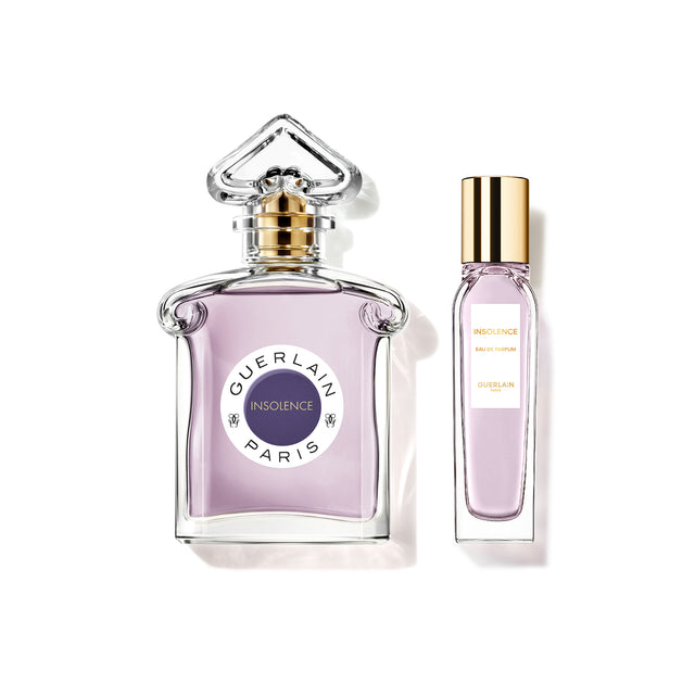 Guerlain Insolence EDP 75ml gift set with travel spray floral powdery perfume for women Find Online Today Paris Gallery Qatar