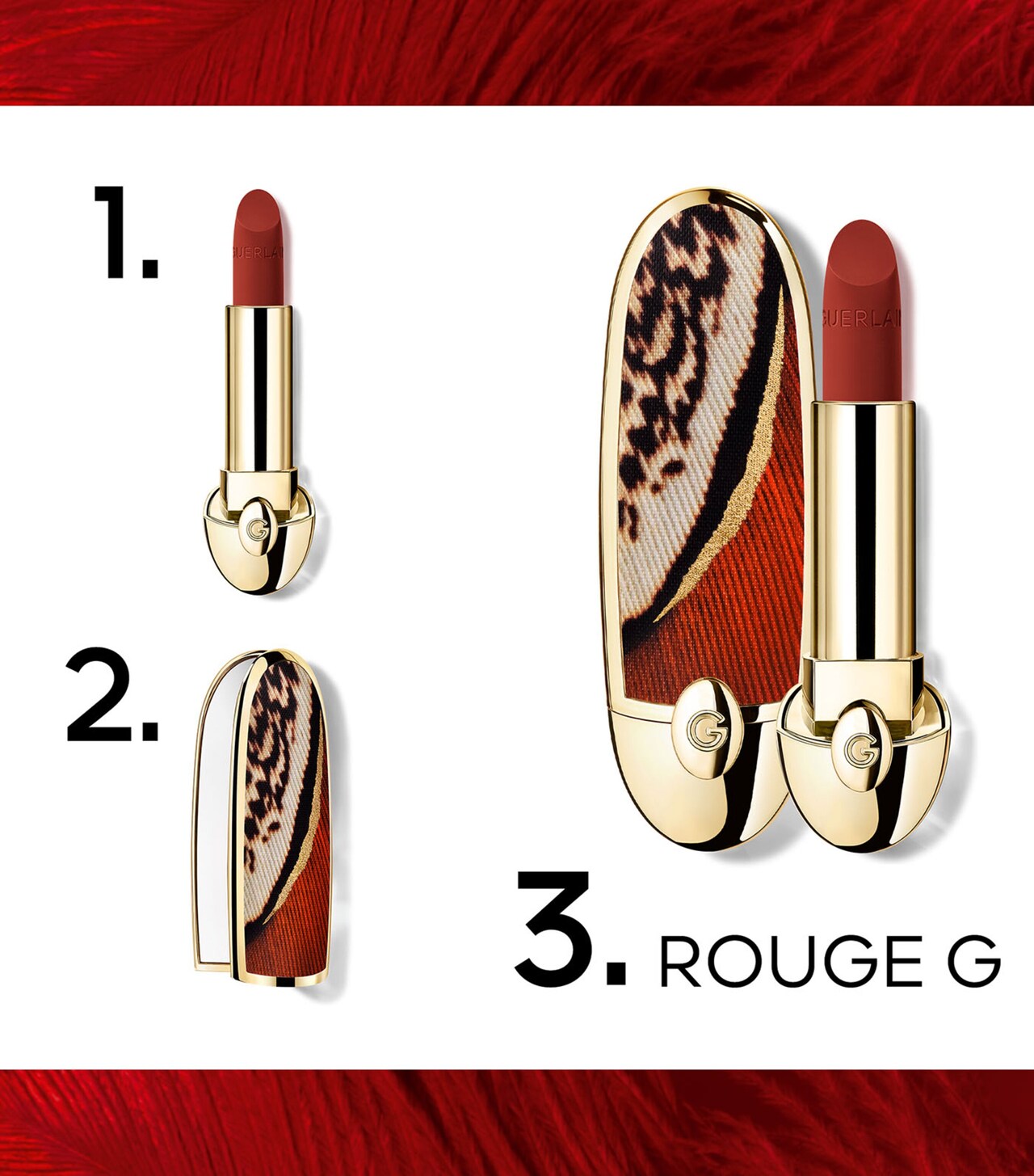 Guerlain Rouge G Velvet 25 Lips Refill 777 3.5g – Available Online