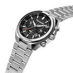 Guy Laroche BAP stainless steel watch gift set black dial with pen and cufflinks men Paris Gallery Qatar