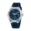 Guy Laroche men chronograph watch blue dial stainless steel case blue silicone strap sporty design Shop the Latest Online Paris Gallery Qatar