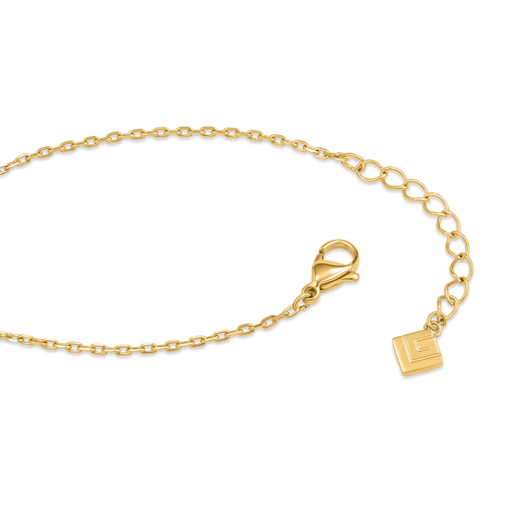 Guy Laroche Kim gold plated bracelet with mother of pearl charm luxury jewelry Paris Gallery Qatar Shop Now Online