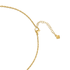 Guy Laroche Mady gold plated necklace with twisted ring and crystals luxury jewelry Paris Gallery Qatar Now Online