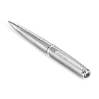 Guy Laroche Romeo stainless steel pen silver textured design luxury writing instrument Paris Gallery Qatar Find Online Today