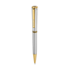 Guy Laroche Vincent stainless steel pen with gold trim luxury ballpoint pen Paris Gallery Qatar Now Online