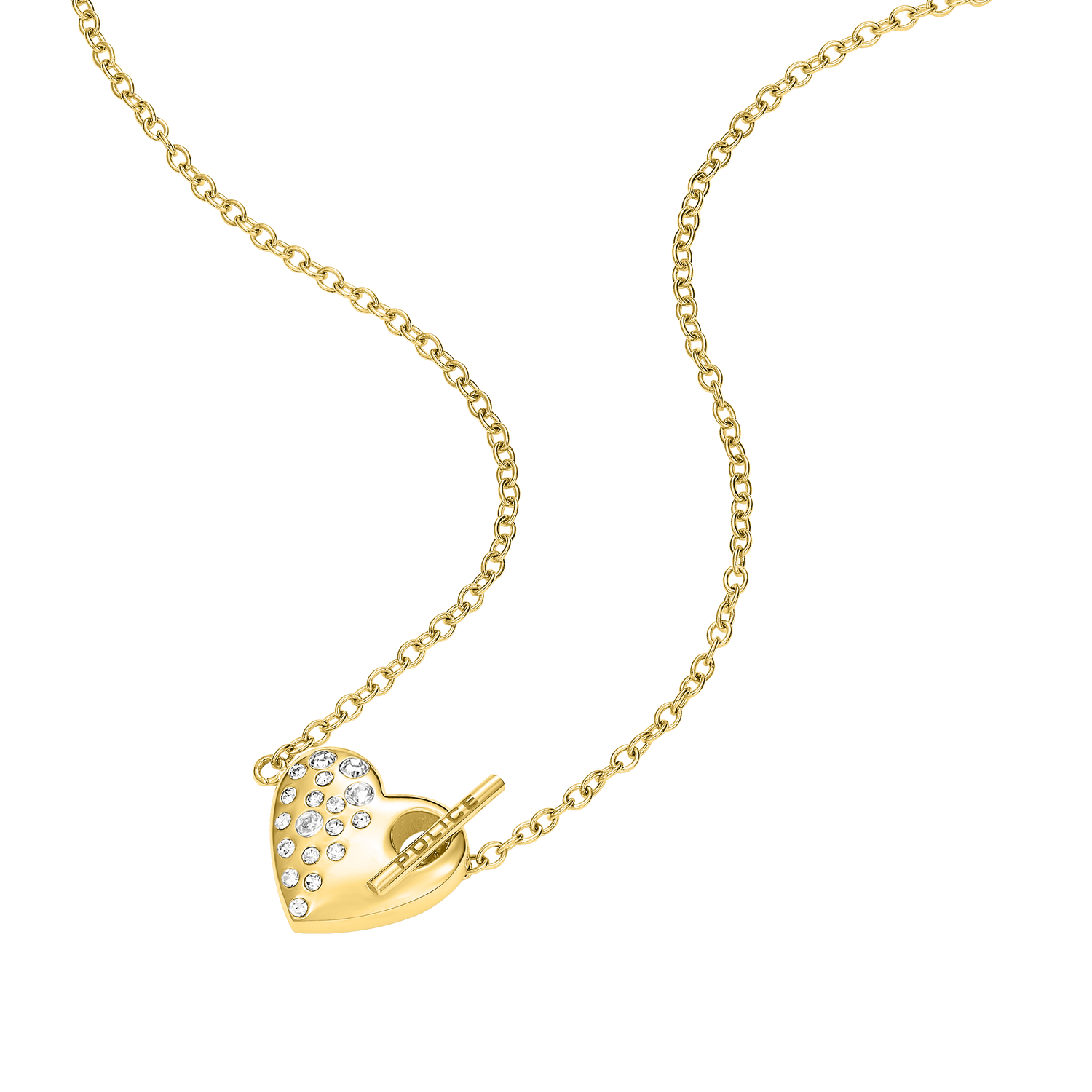 Police Hearthstone Crystal Chain Necklace Police Hearthstone Crystal Chain Necklace