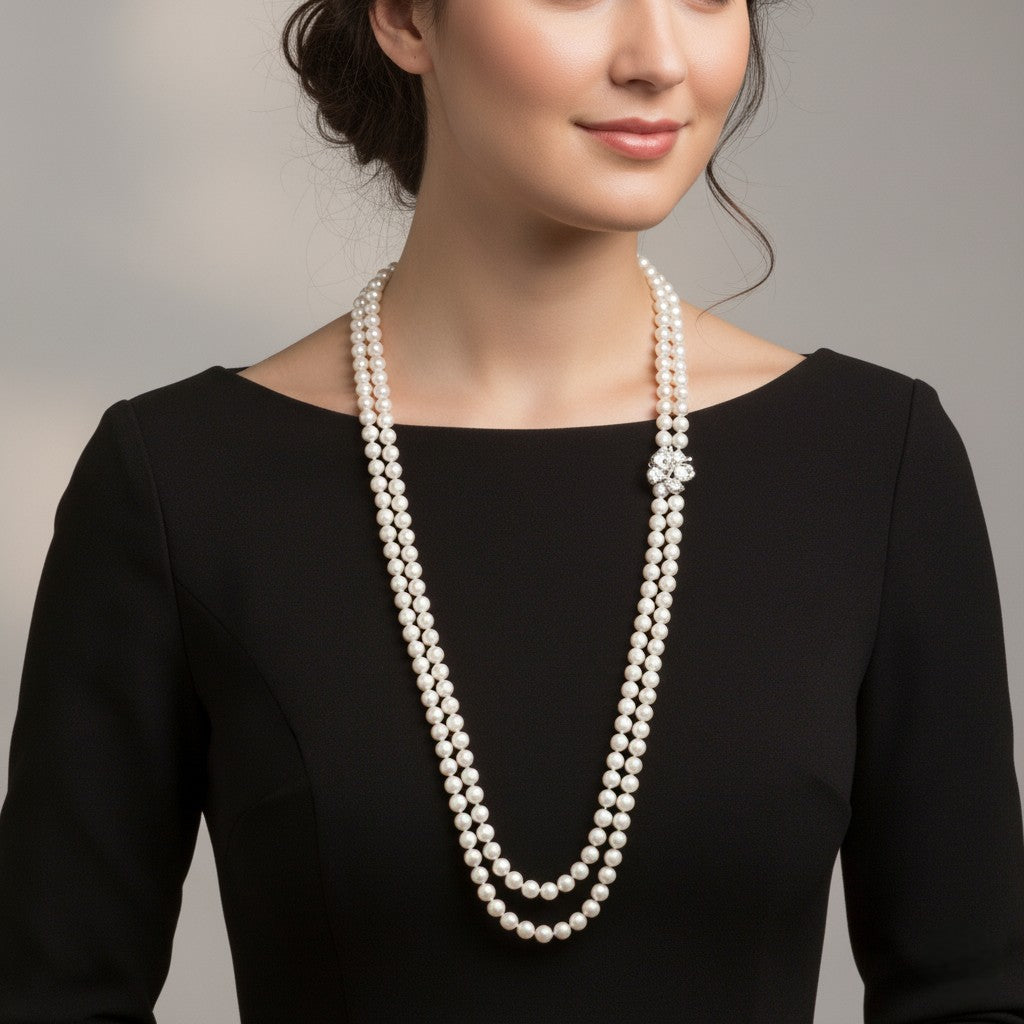 Bronzallure Cultured Freshwater Pearl White