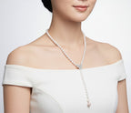 Bronzallure Necklace Fresh Water Cultured Pearl White