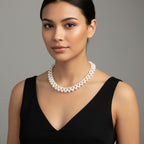 Bronzallure Cultured Freshwater Pearl White