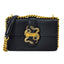 Just Cavalli Women's Black Crossbody Bag in Calfskin
