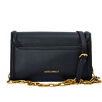 Just Cavalli Women's Gold-Embellished Flap Shoulder Bag