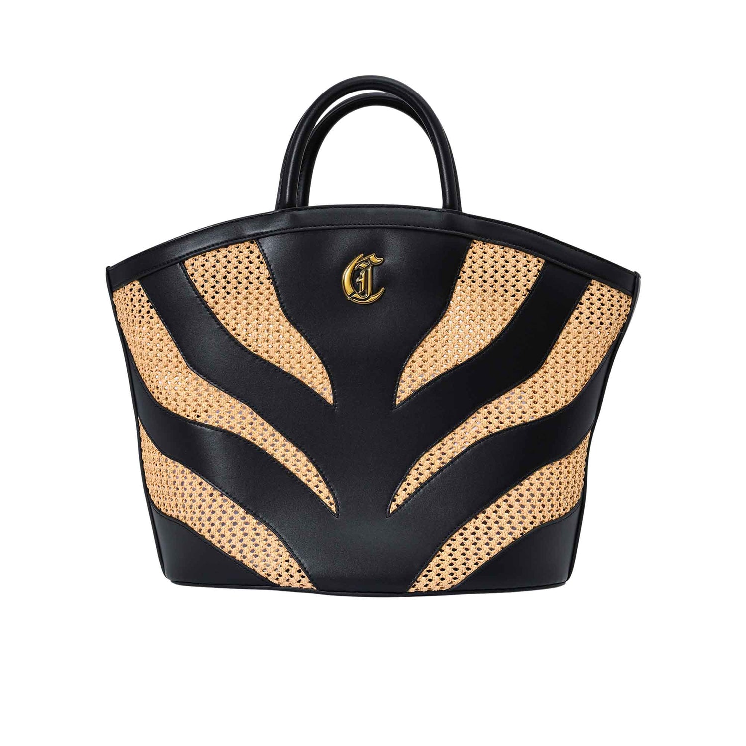 Just Cavalli Women's Leather Tote Bag Just Cavalli Women's Leather Tote Bag