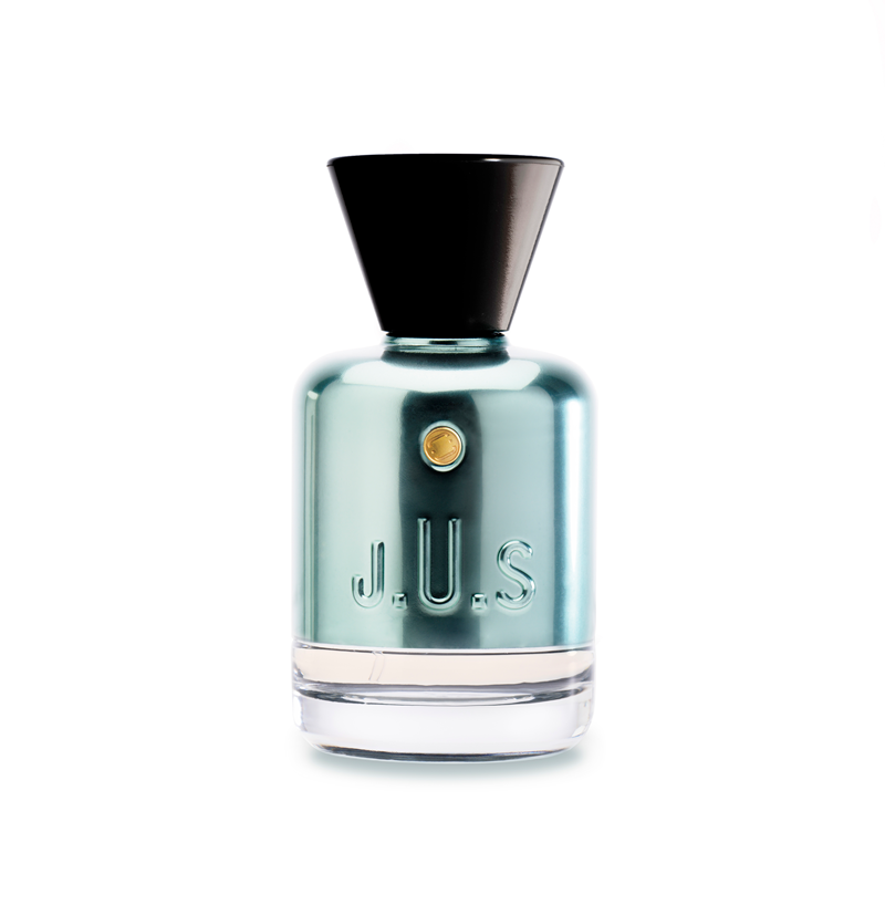 JUS Icyfizz Eau de Parfum 100ml fresh luxury perfume bottle available at Paris Gallery Qatar