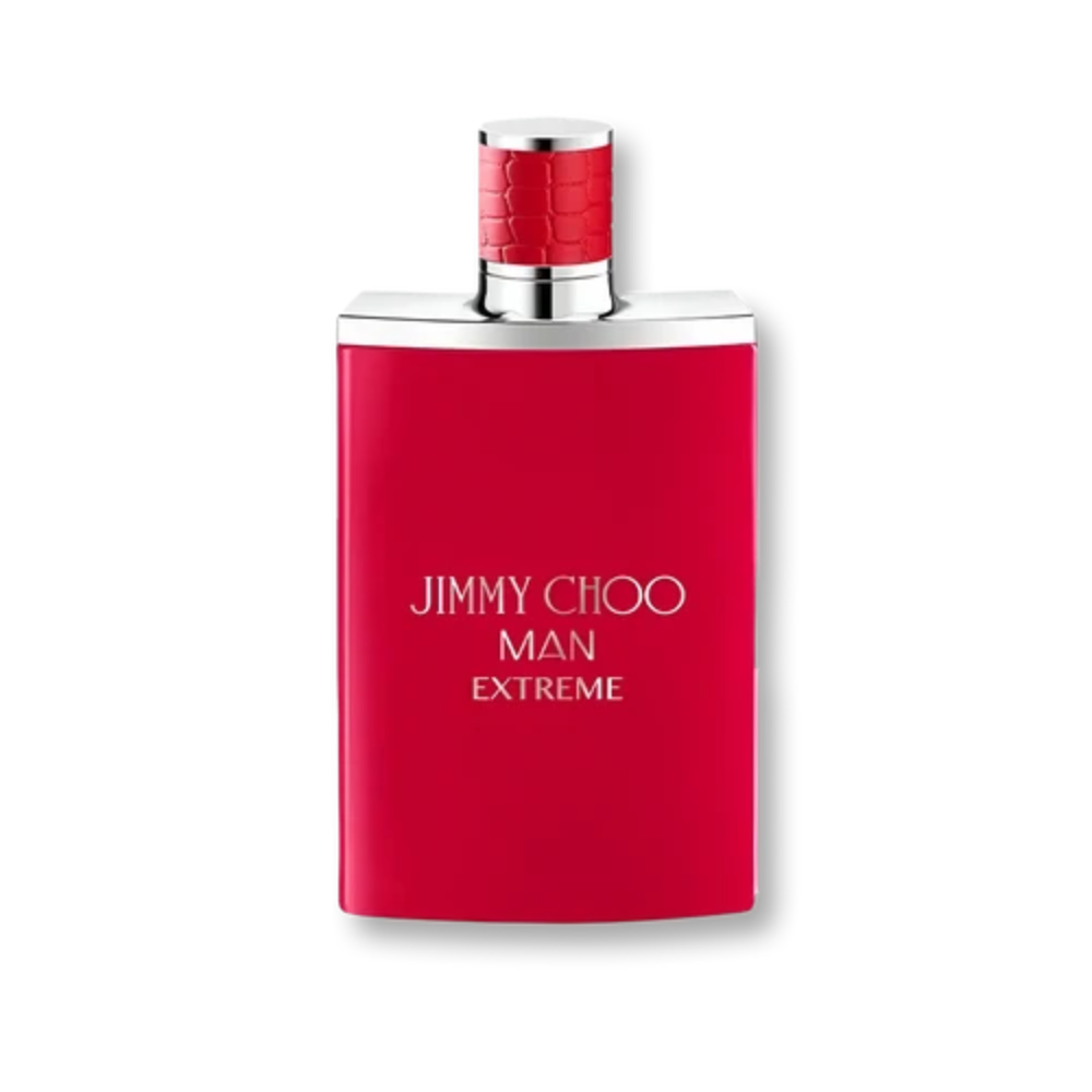 Jimmy Choo Man Extreme Eau De Parfum 100ml men's red fragrance bottle