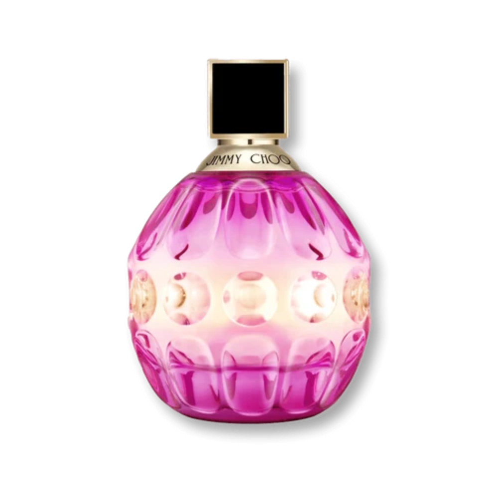 Jimmy Choo Rose Passion Eau De Parfum 60ml women's pink perfume bottle and box