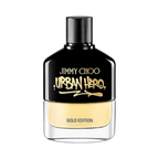 Jimmy Choo Urban Hero Gold Edition Eau de Parfum 100ml men’s luxury fragrance bottle