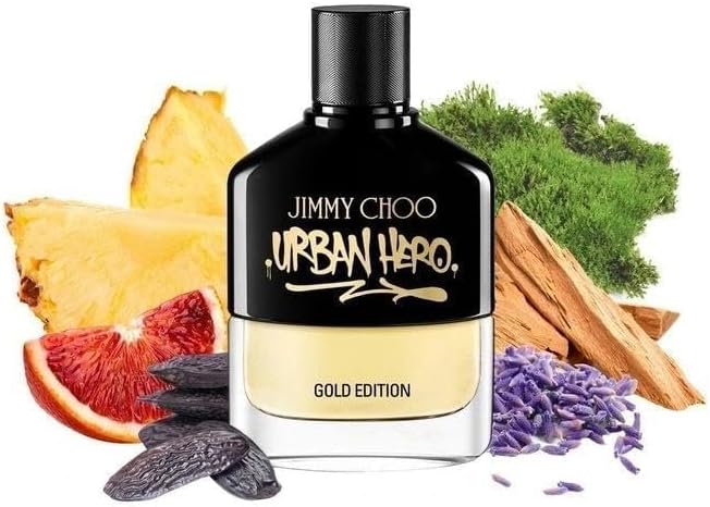 Jimmy Choo Urban Hero Gold Edition Eau de Parfum 100ml men’s luxury fragrance