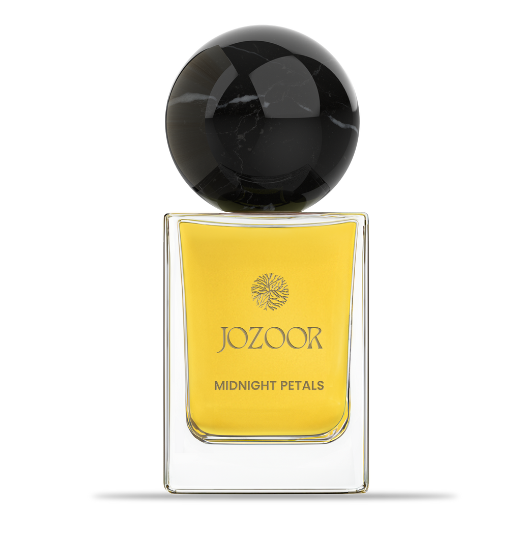 Jozoor Midnight Petals Eau de Parfum 100ml unisex fragrance bottle