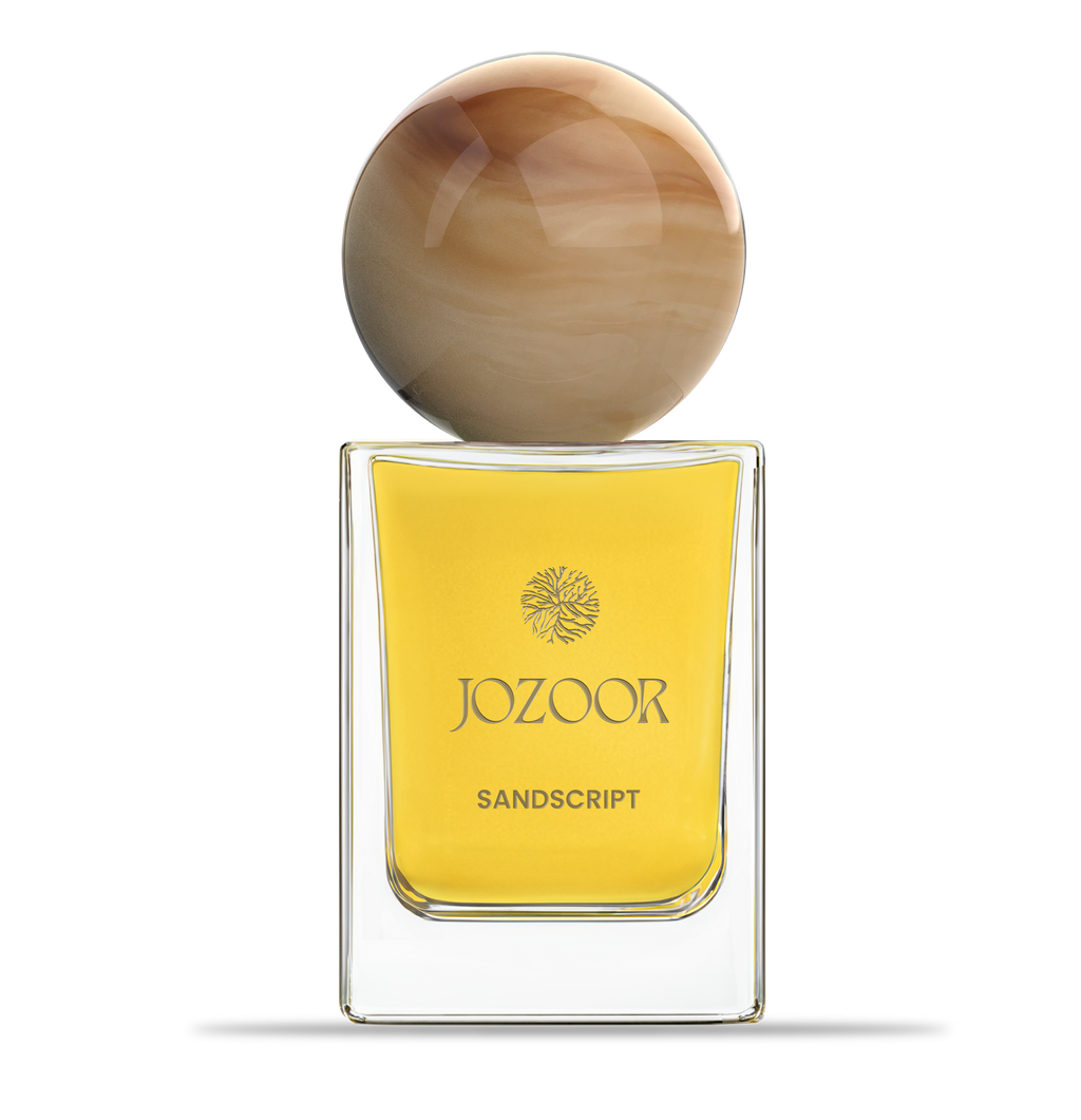 Jozoor Sandscript Eau de Parfum 100ml unisex fragrance bottle