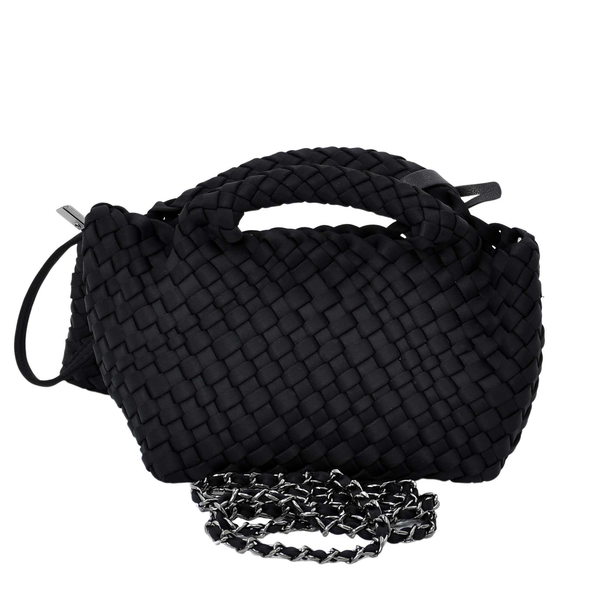 Karisma Woven Handbag with Matching Zip Pouch