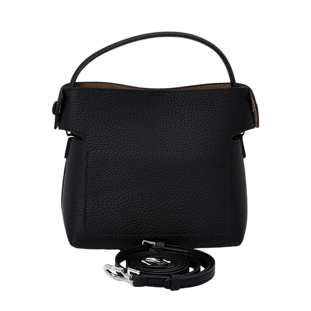 Karisma Structured Leather Top Handle Bag