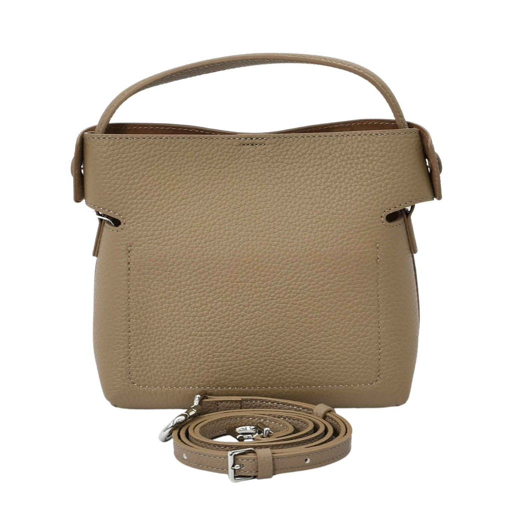Karisma Structured Leather Top Handle Bag