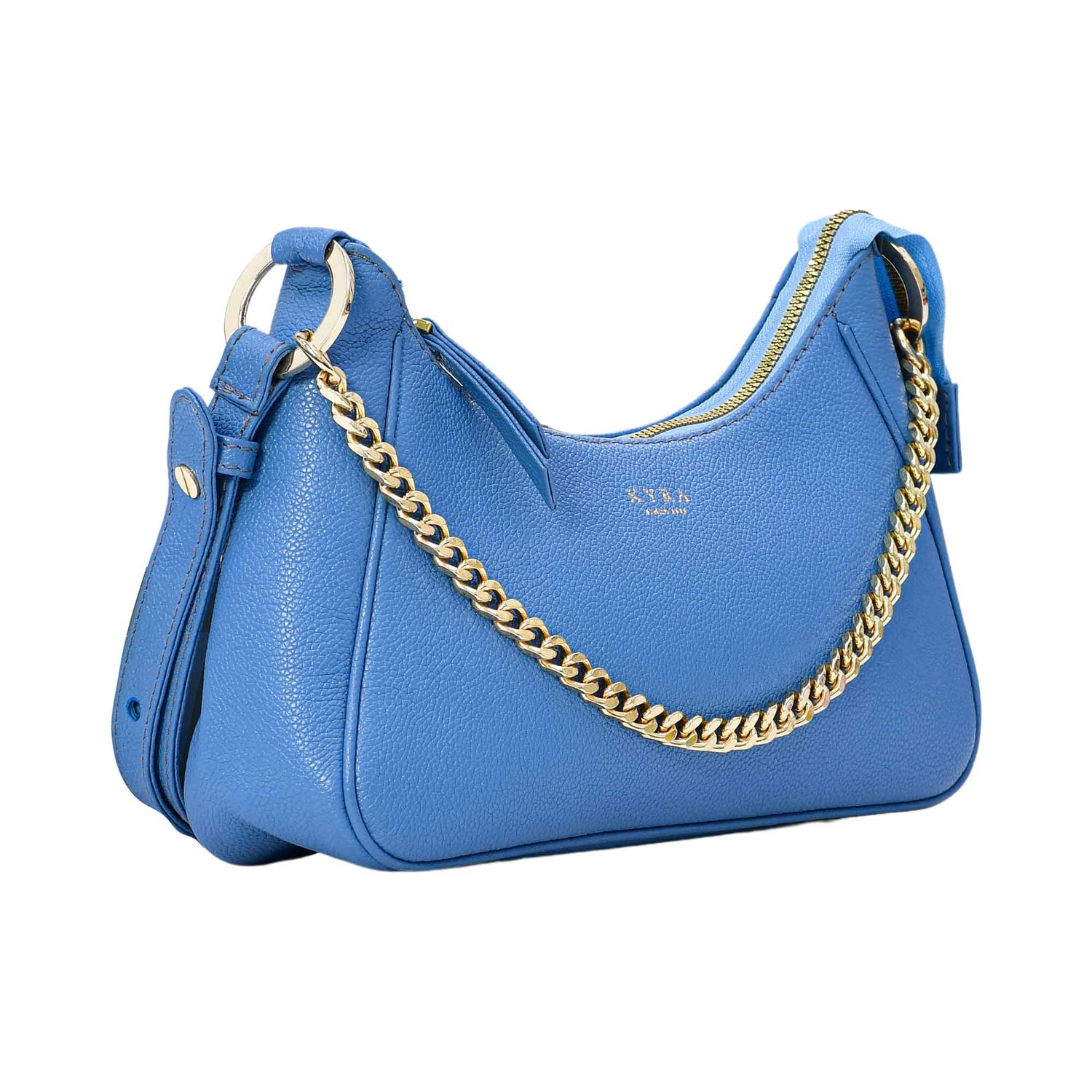 Kyra Women's Ivy Calf Handbags Sky Blue Kyra Women's Ivy Calf Handbags Sky Blue