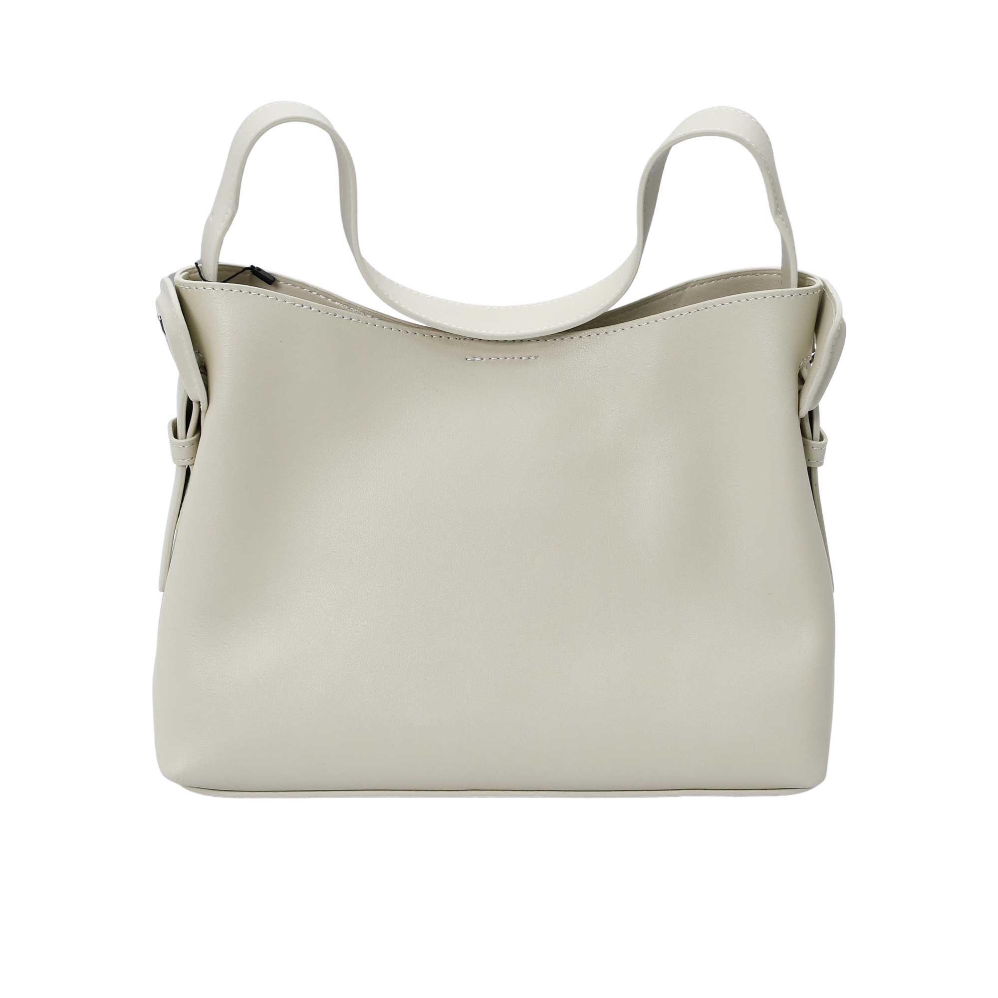 Karisma Leather Crossbody Bag in black with adjustable strap and sleek design