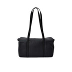 Karisma women’s leather shoulder bag with teddy charm in classic solid color, elegant everyday handbag available at Paris Gallery Qatar