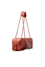 By Far Women's Kimberly Blood Red Nappa Leather Shoulder Bag