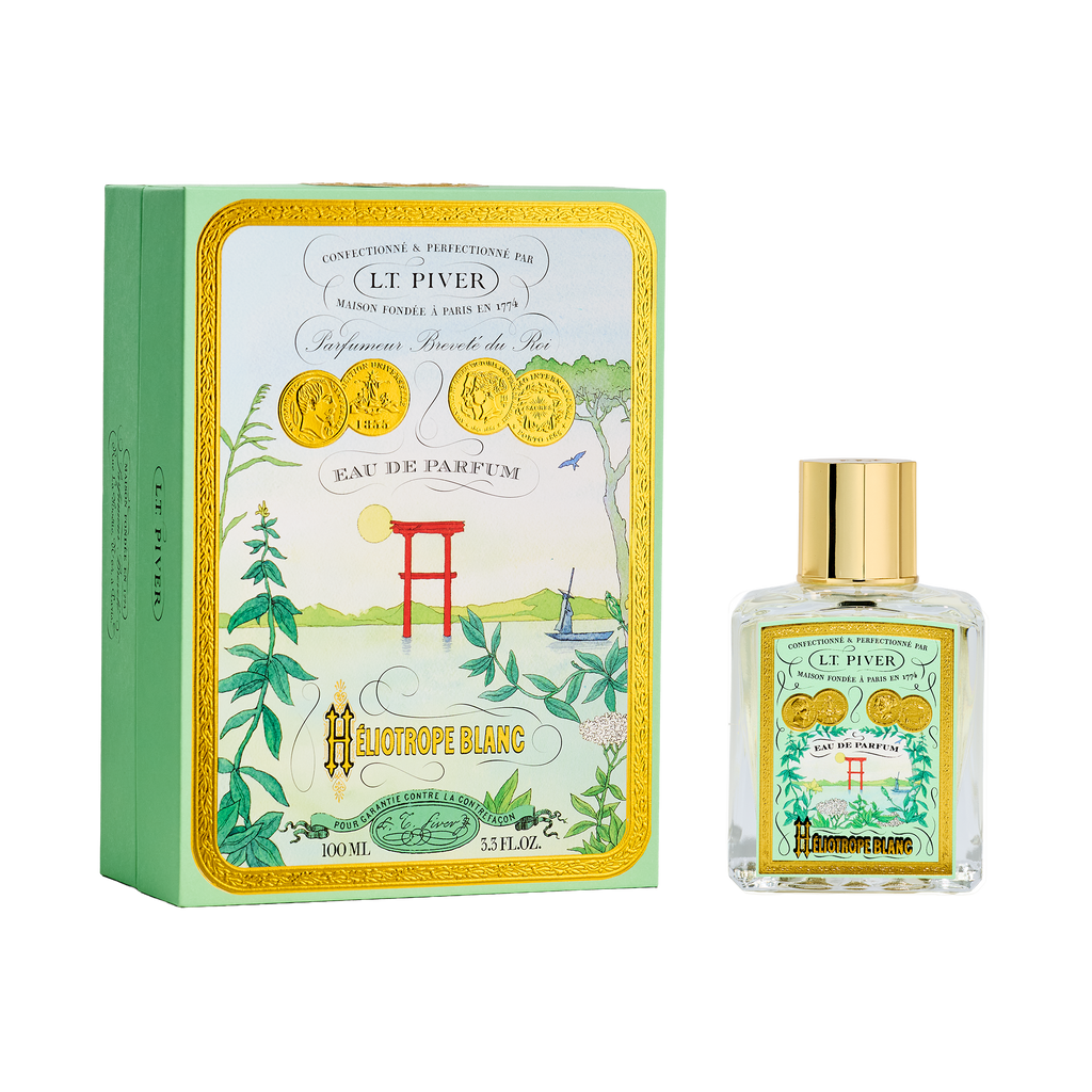 L.T. Piver Heliotrope Blanc Eau de Parfum 100ml classic floral fragrance bottle – Buy Online at Paris Gallery Qatar