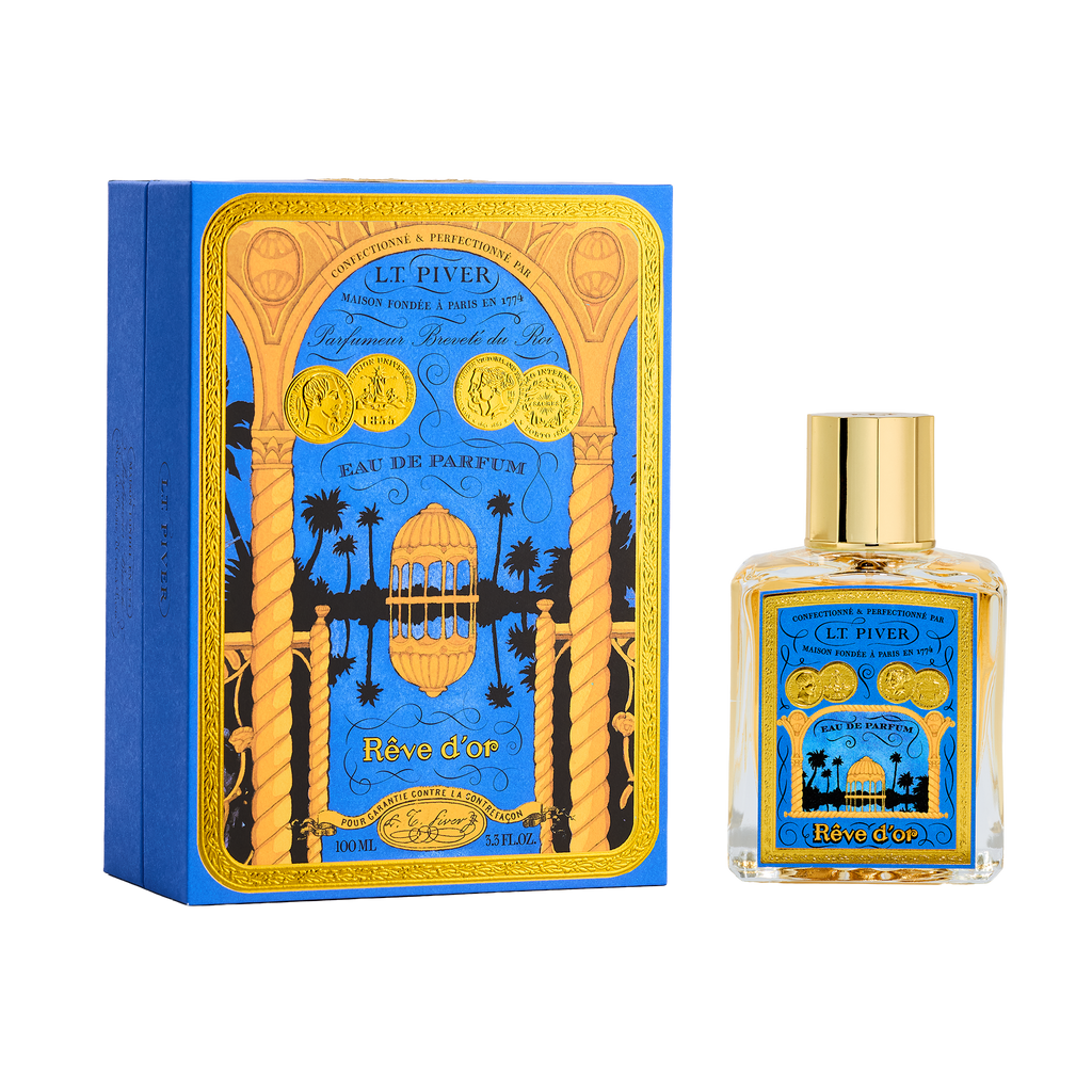 L.T. Piver Rêve d’Or Eau de Parfum 100ml elegant classic fragrance bottle – Shop Now Online at Paris Gallery Qatar