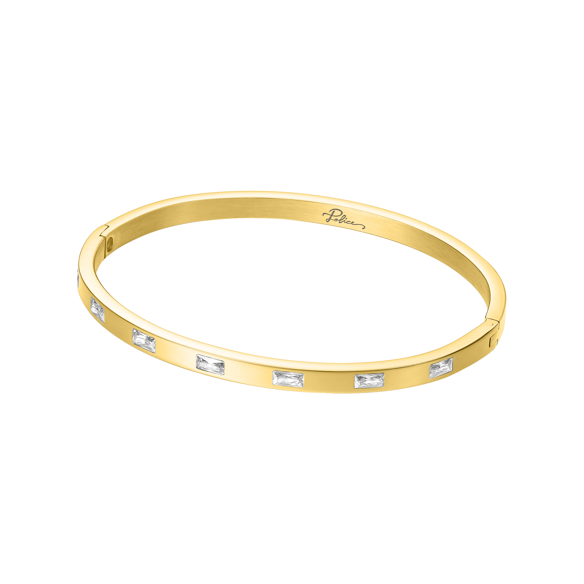 Police Lavaliere Crystalized Bangle