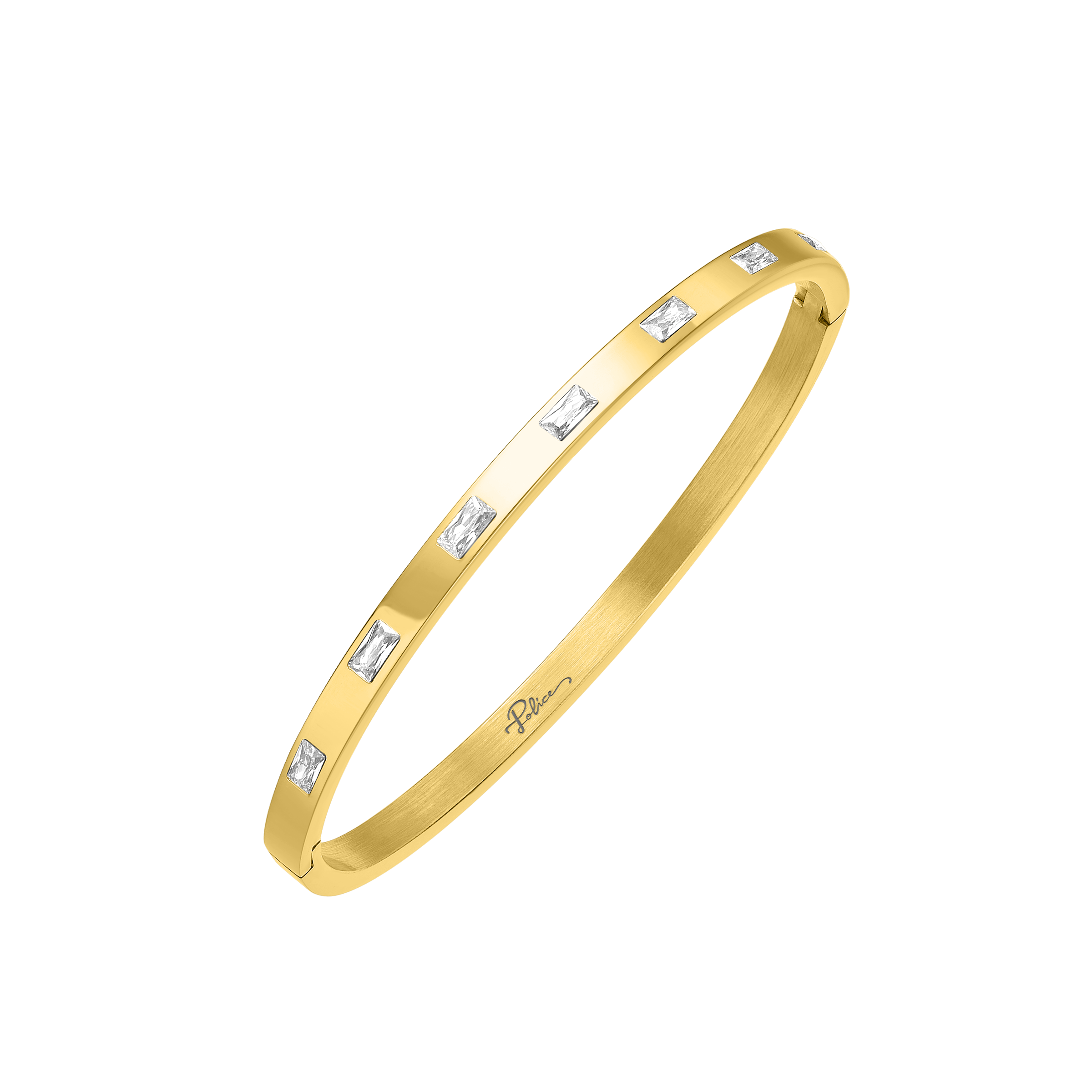 Police Lavaliere Crystalized Bangle