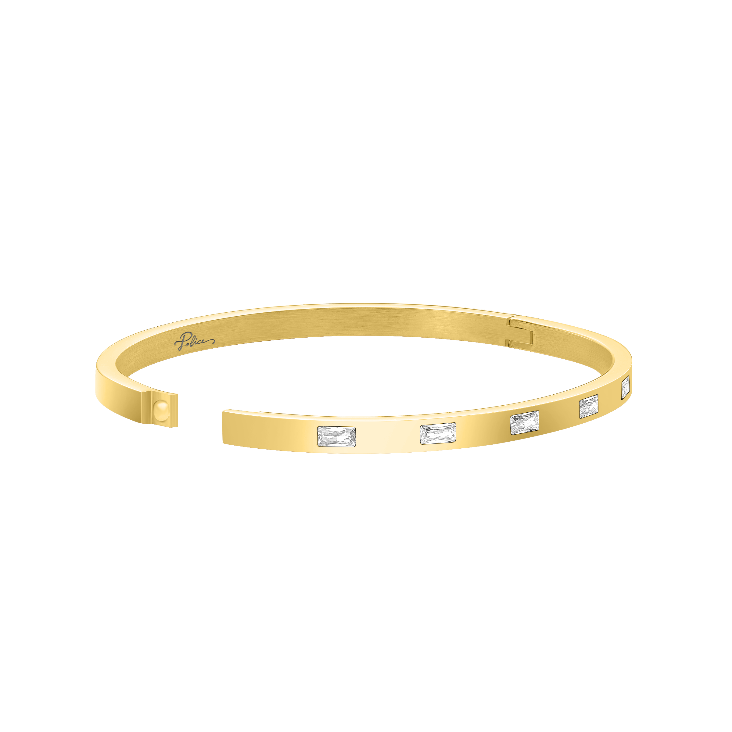 Police Lavaliere Crystalized Bangle