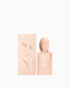 Light pink Giorgio Armani Si Nude Bloom Eau de Parfum bottle with an oval cap and matching box.