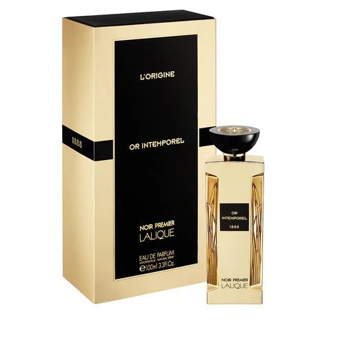 Lalique Noir Premier Or Intemporel Eau de Parfum 100ml luxury fragrance bottle – Shop Now Online