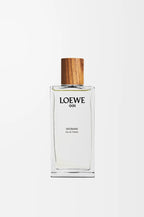 Loewe 001 Woman EDT 100ml perfume bottle with minimalist glass design and wooden cap