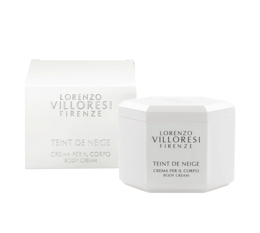 Lorenzo Villoresi Teint De Neige Body Cream 200ml luxury body moisturizer – Shop Now Online