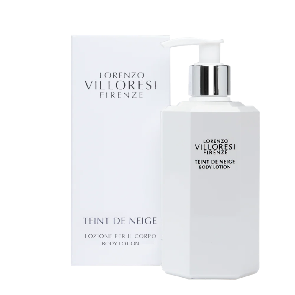 Lorenzo Villoresi Teint De Neige Body Lotion 250ml luxury body moisturizer – Available for Online Purchase