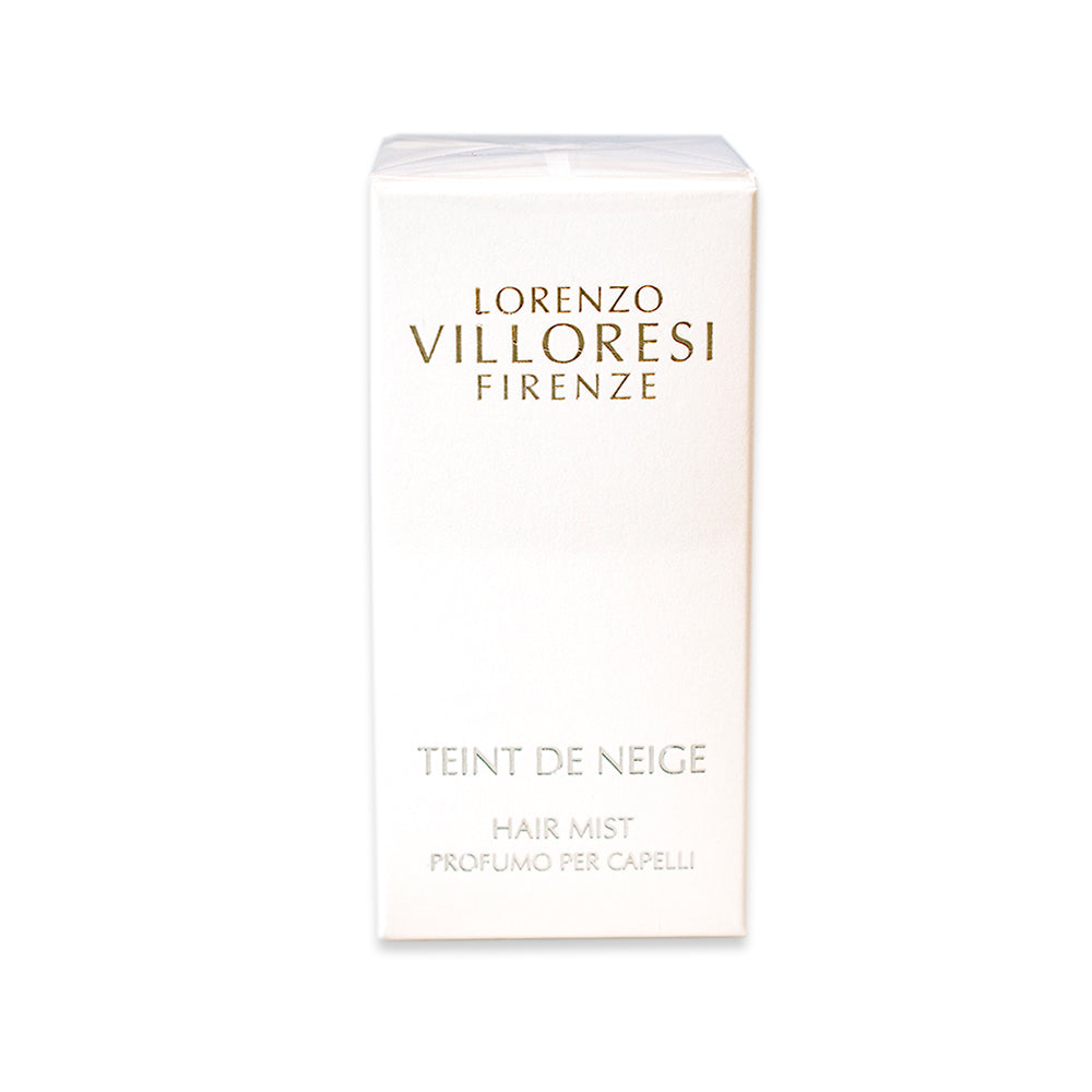 Lorenzo Villoresi Teint De Neige Hair Mist 50ml soft powdery hair fragrance available online at Paris Gallery Qatar