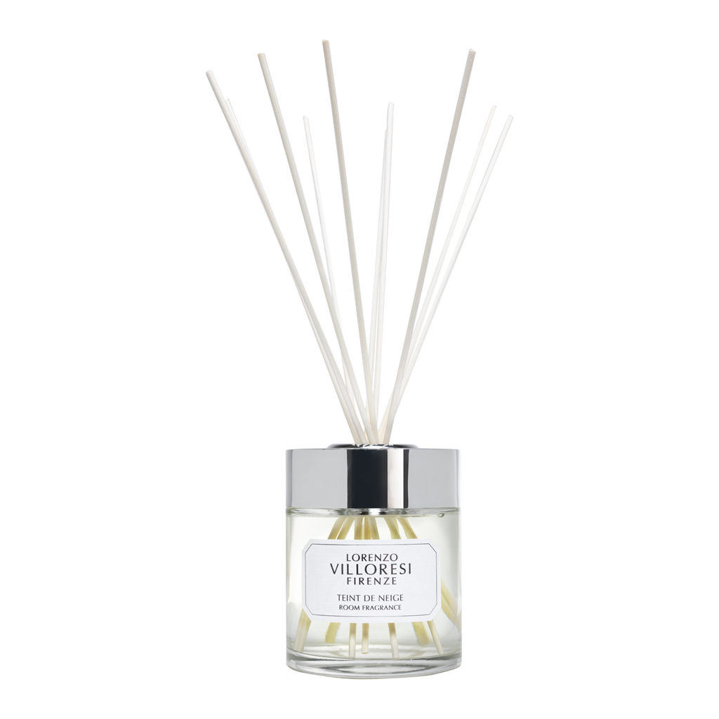 Lorenzo Villoresi Teint de Neige room fragrance diffuser 500ml with sticks Shop Now Online